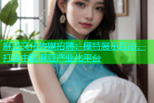 麻豆文化传媒招聘：模特展示互动，打造中国麻豆产业化平台