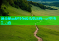 麻豆精品视频在线免费观看，尽享精彩内容