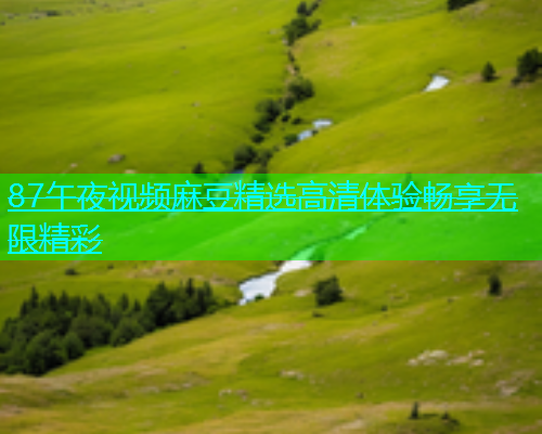 87午夜视频麻豆精选高清体验畅享无限精彩  第1张
